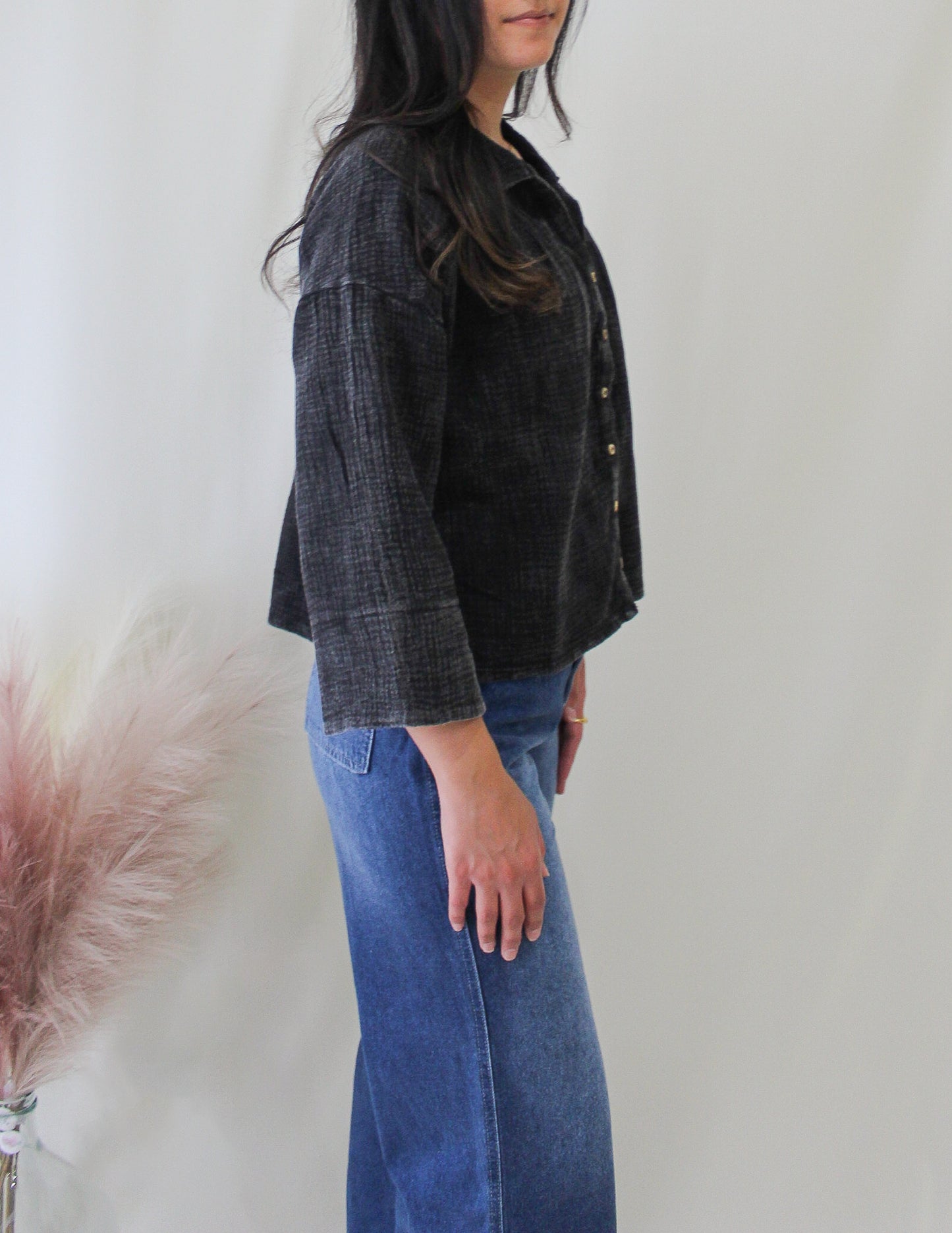 Night Sky Button-Down
