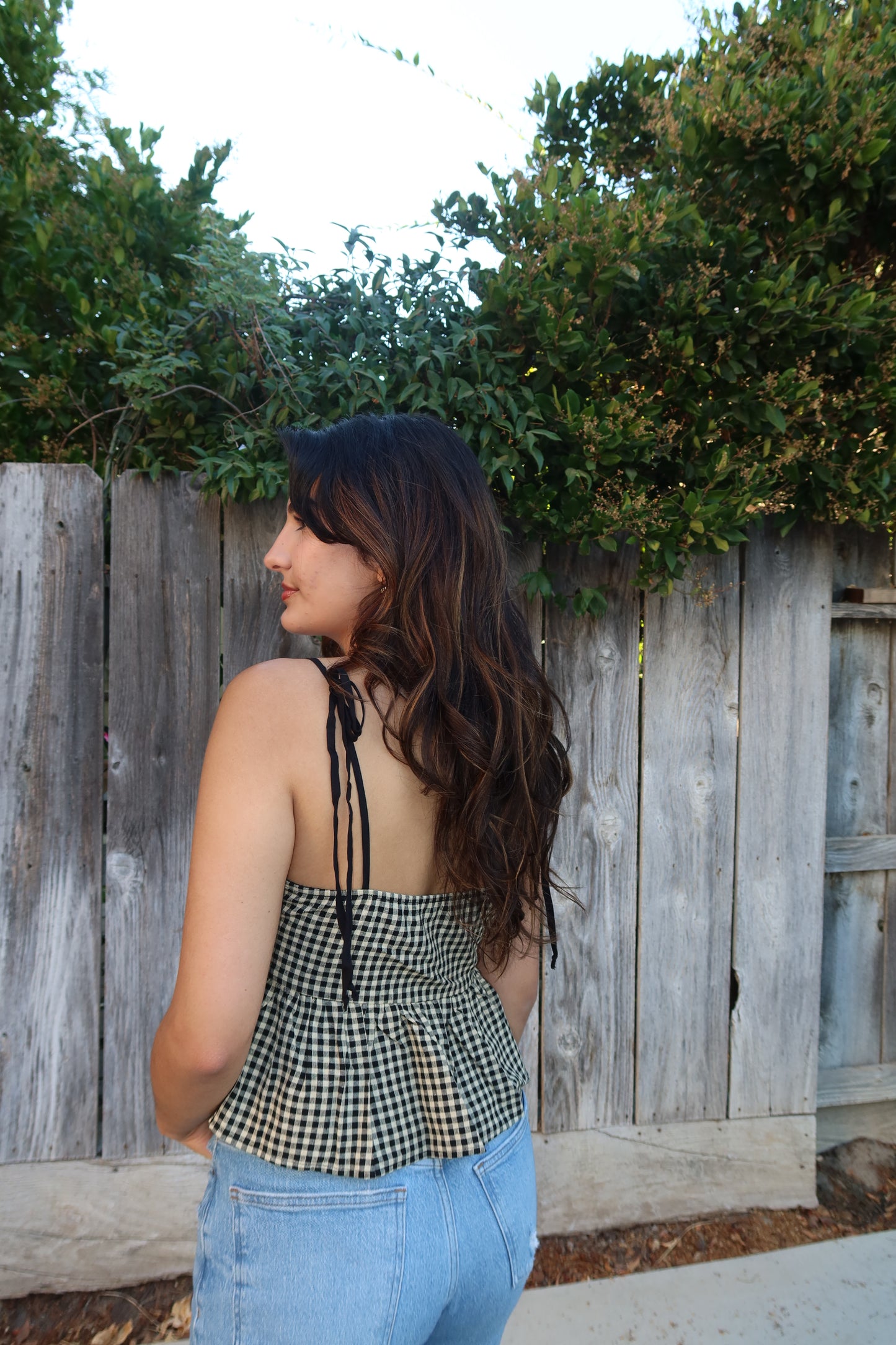 Gingham Top