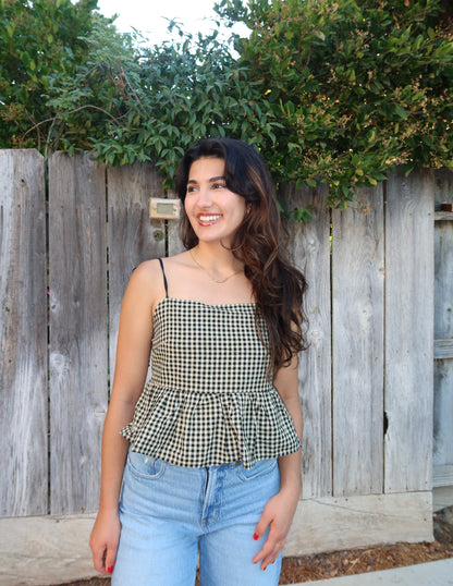 Gingham Top