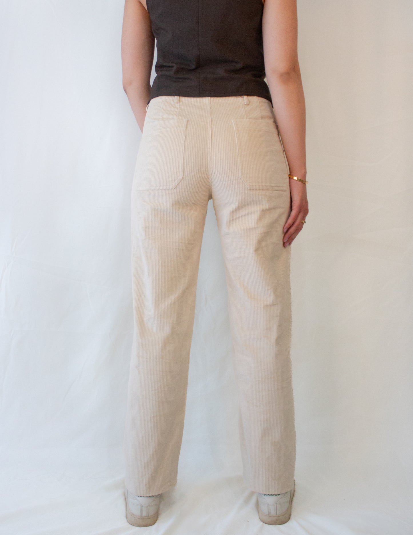 Corduroy Cream Pants