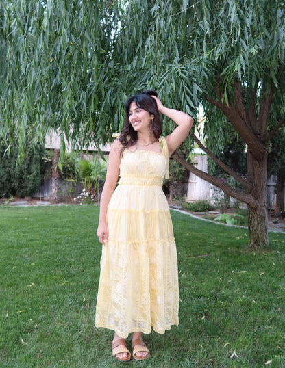 Butter Yellow Dress Emmy's Boutique & Clothing Co. Butter Yellow Dress Emmy's Boutique & Clothing Co.